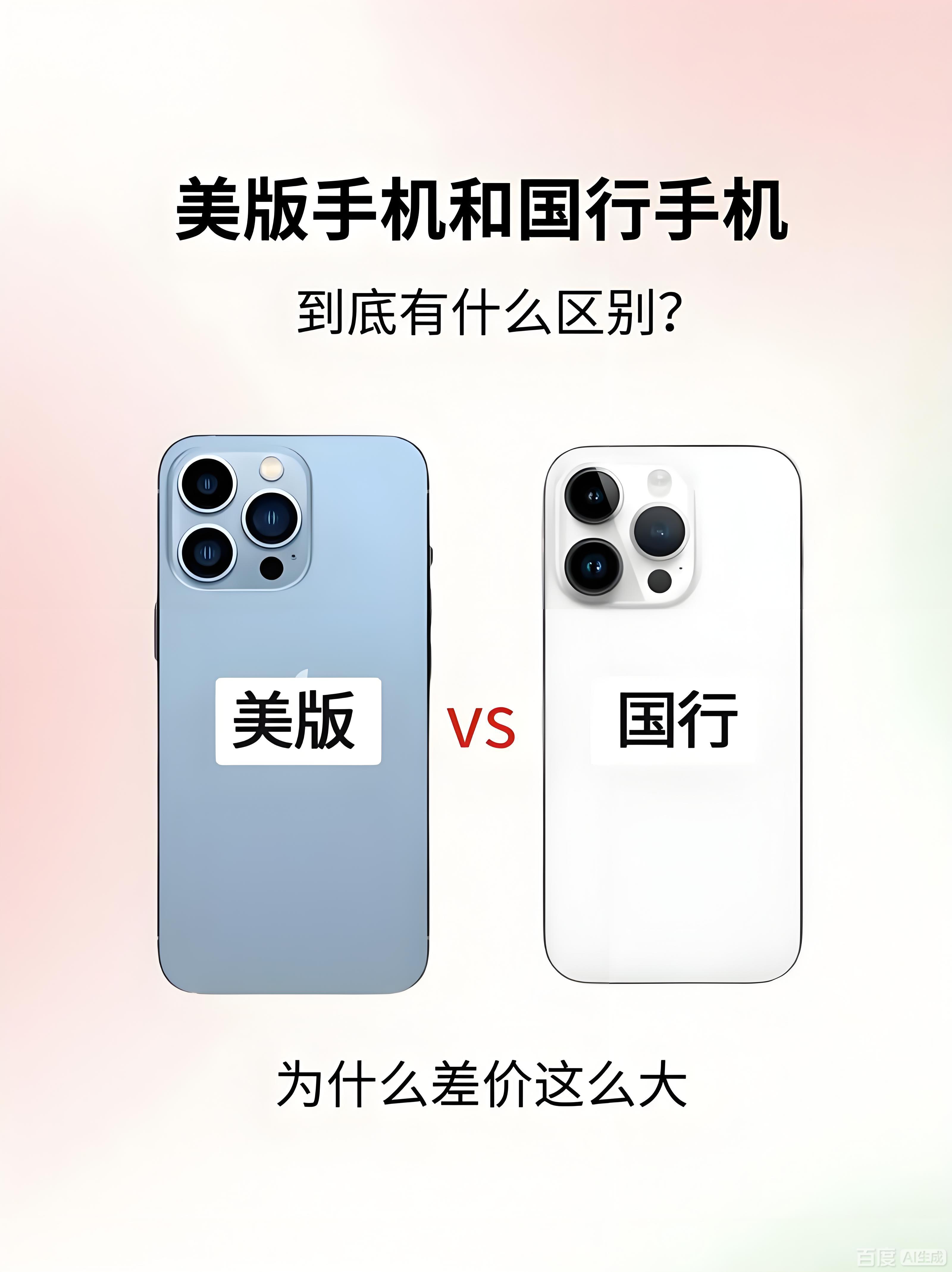 美版iPhone和国行有什么区别
