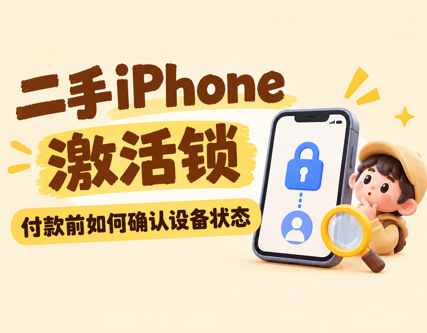 二手iPhone激活锁查询：付款前必查的一项，别等变砖才后悔